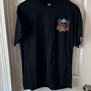Black Graphic Men's T-Shirt